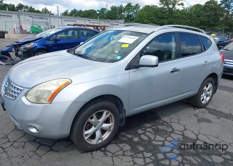 2009 Nissan Rogue Sl from USA, damaged, VIN JN8AS58V69W439973